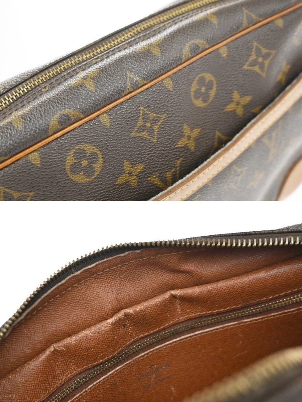 LOUIS VUITTON Trocadero 30 Shoulder Bag Monogram Leather Brown M51272 39YH927 - Picture 10 of 16